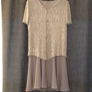 Elegant Silver Dress